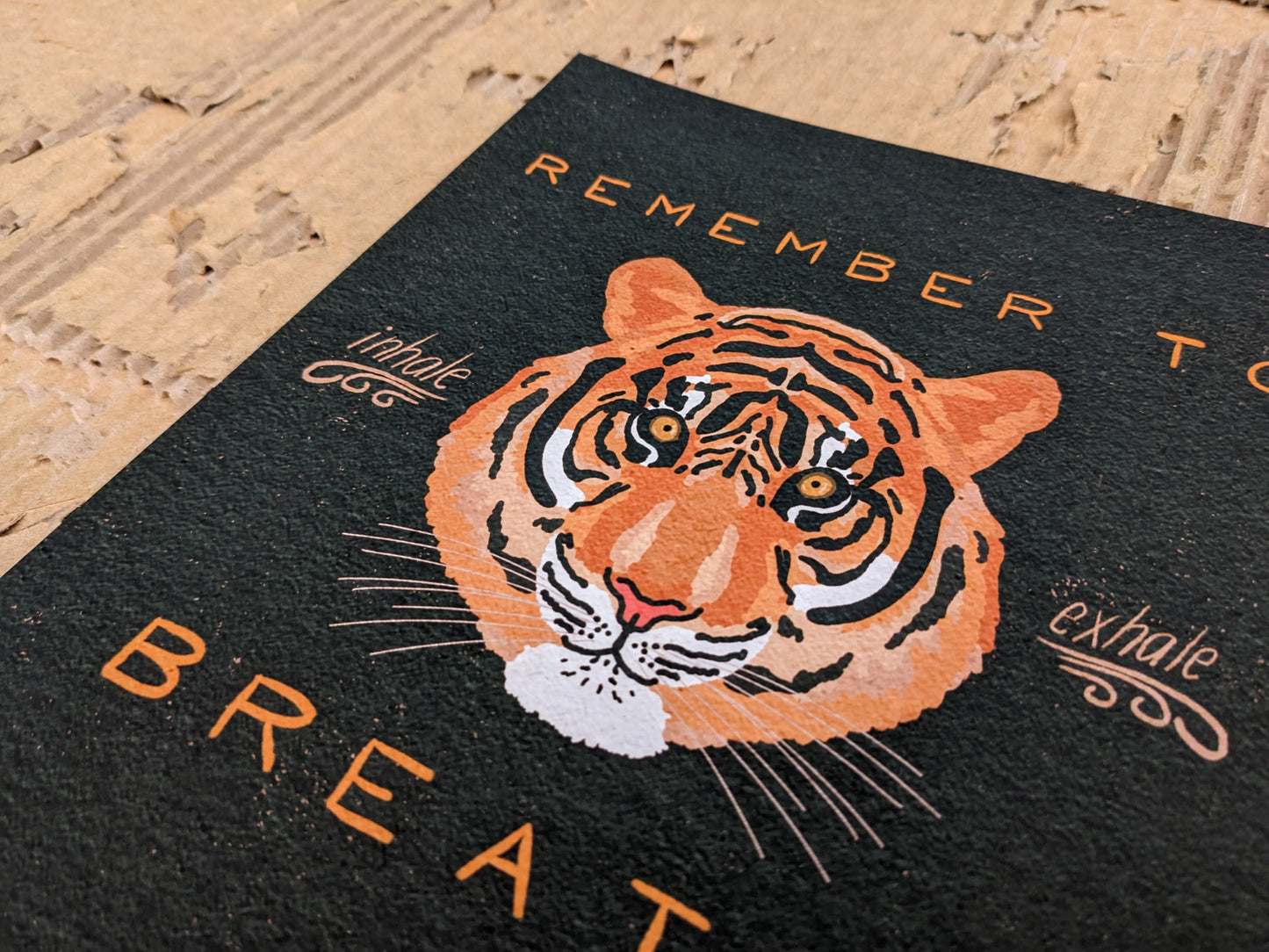 Remember to Breathe Archival Print