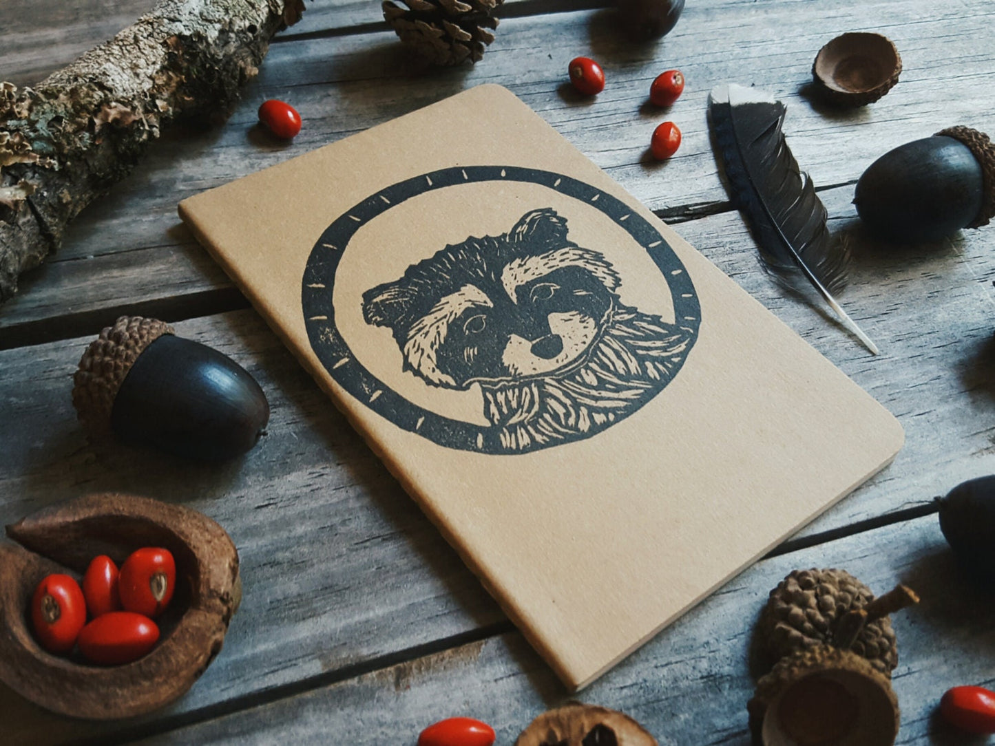 Raccoon Patch Notebook