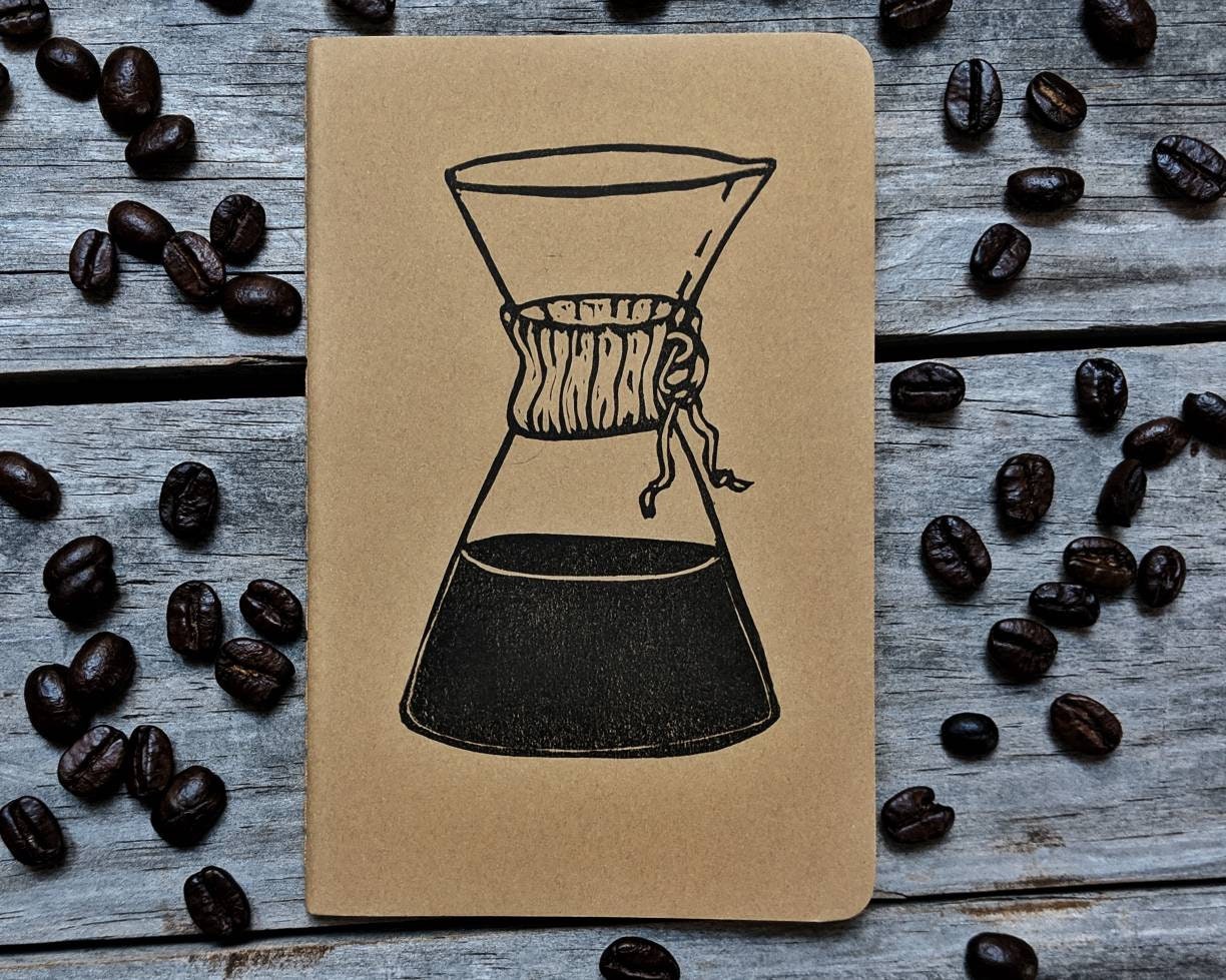 Coffee Pour Over Notebook