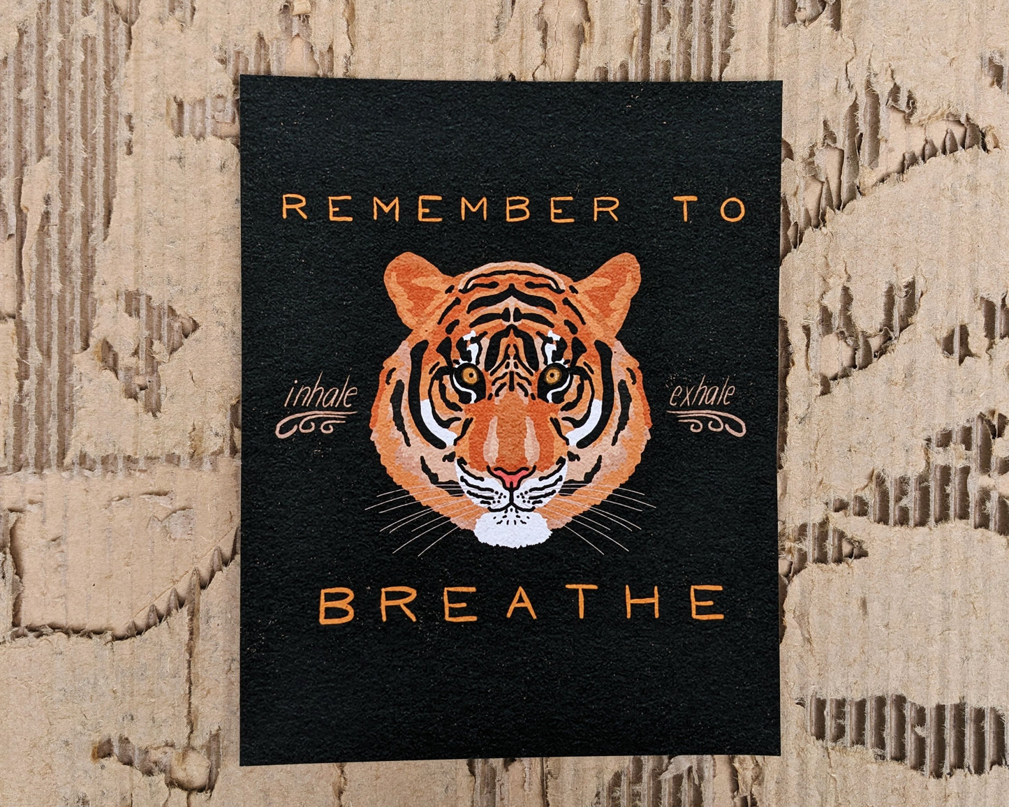 Remember to Breathe Archival Print