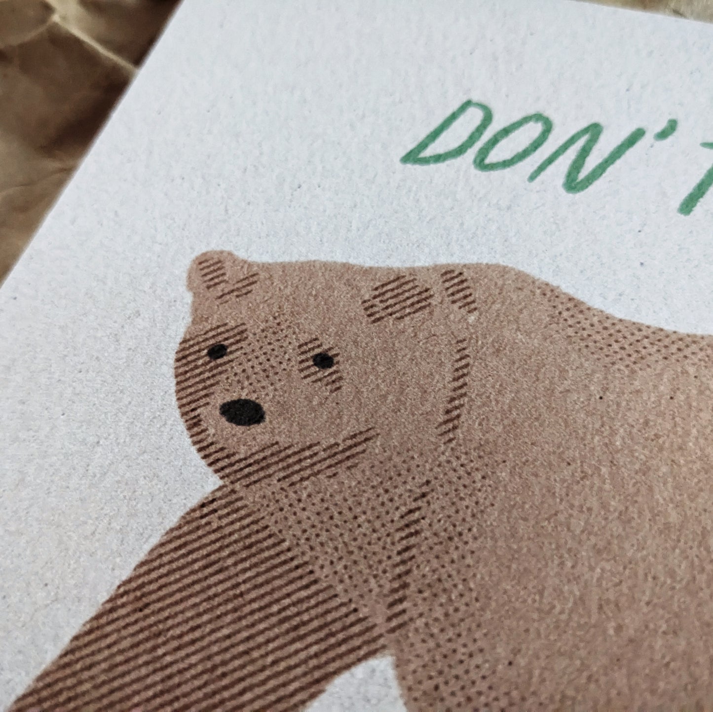 Don't Just Grin and Bear It Archival Print