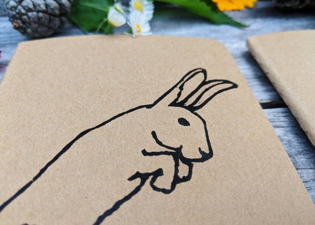 Leaping Rabbit Notebook